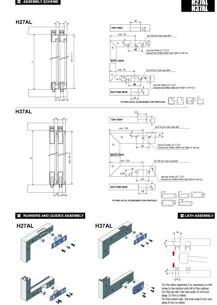 Sliding Cabinet Doors