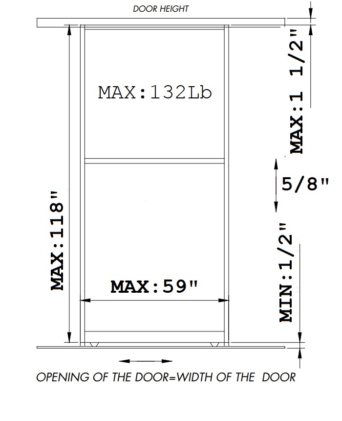 Sliding Systems - Aluminum Glass Cabinet Doors