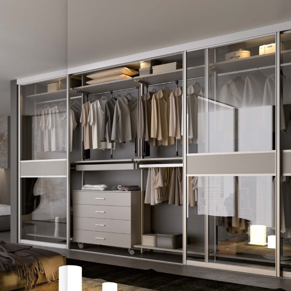 Sliding Doors / Partition Walls / Room Dividers « Aluminum Glass ...