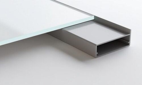 Aluminum Frame Glass Cabinet Doors Pisa