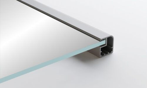 Aluminum Frame Glass Cabinet Doors Rena